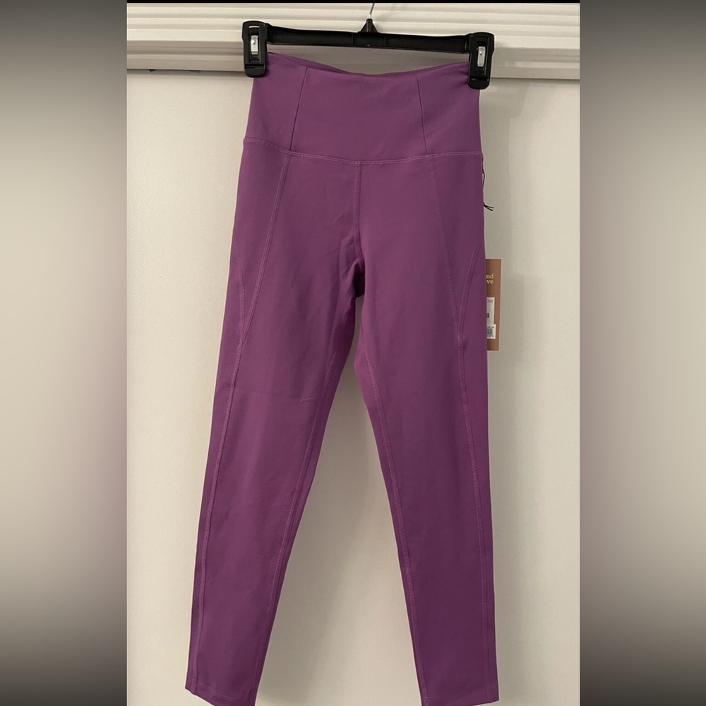 Girlfriend Collective High Waist 7/8 Leggings Wildflower SIZE SMALL NWOT